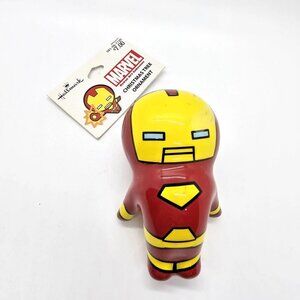 Hallmark Iron Man Marvel Kawaii Art Collection Decoupage Christmas Tree Ornament